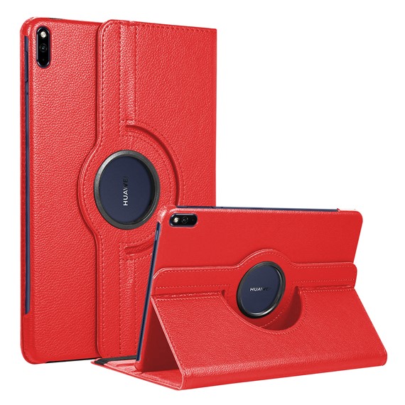 CaseUp Huawei MatePad 11 Kılıf 360 Rotating Stand Kırmızı 1